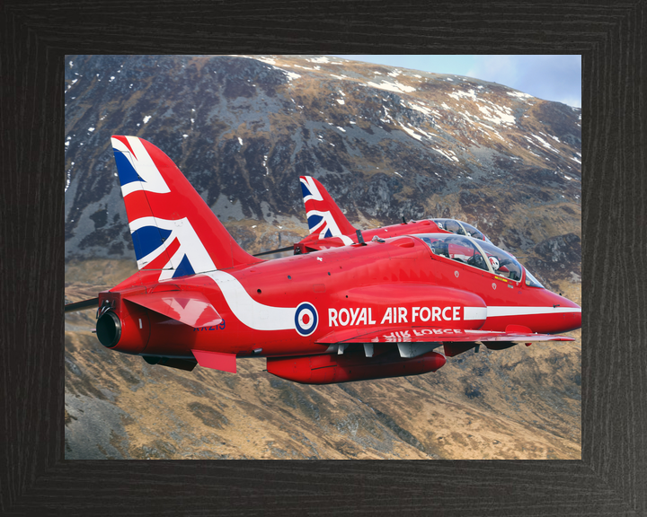 RAF Red Arrows XX219 Pair Snowy Highlands February 2024