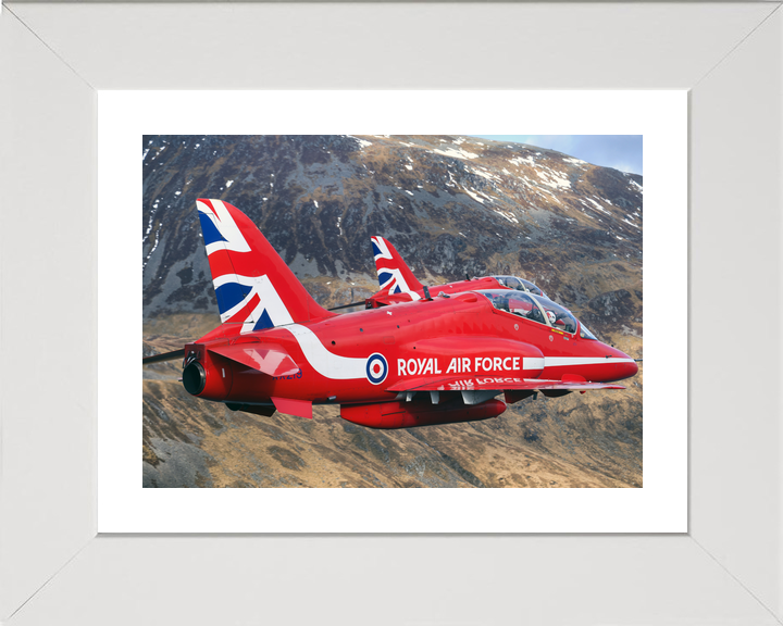 RAF Red Arrows XX219 Pair Snowy Highlands February 2024