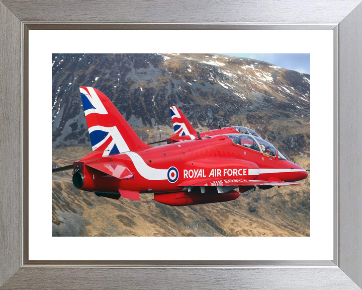 RAF Red Arrows XX219 Pair Snowy Highlands February 2024