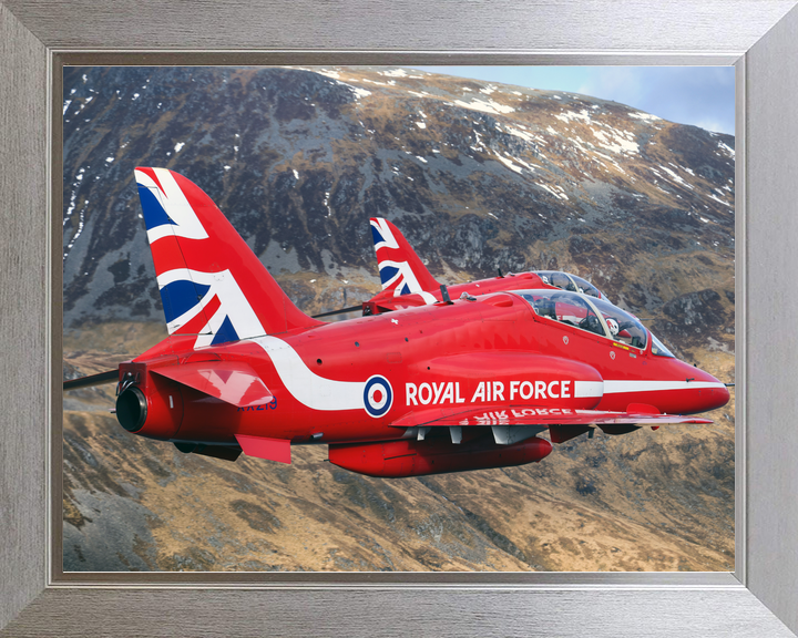 RAF Red Arrows XX219 Pair Snowy Highlands February 2024