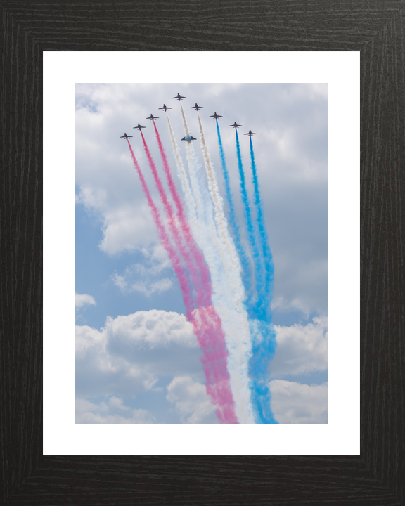 RAF Red Arrows and Typhoon Flypast Southsea Common June 2024