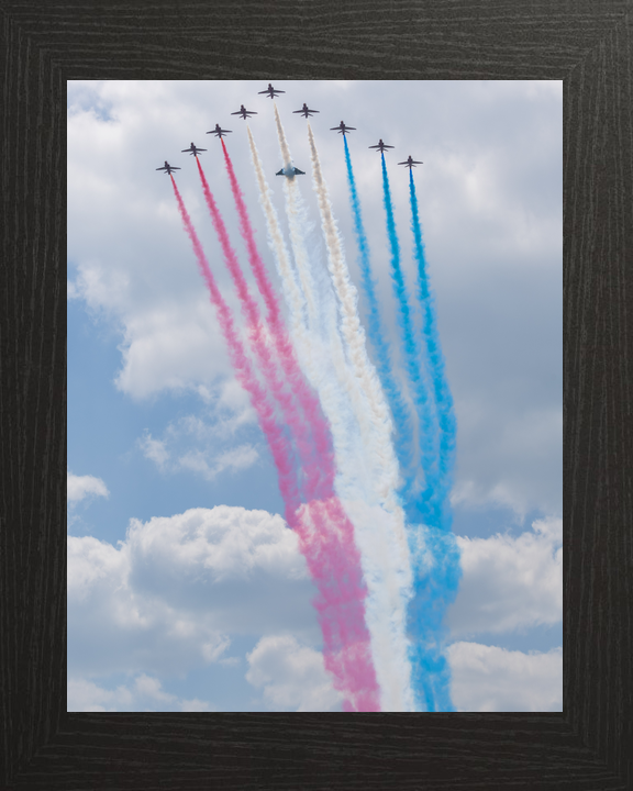 RAF Red Arrows and Typhoon Flypast Southsea Common June 2024