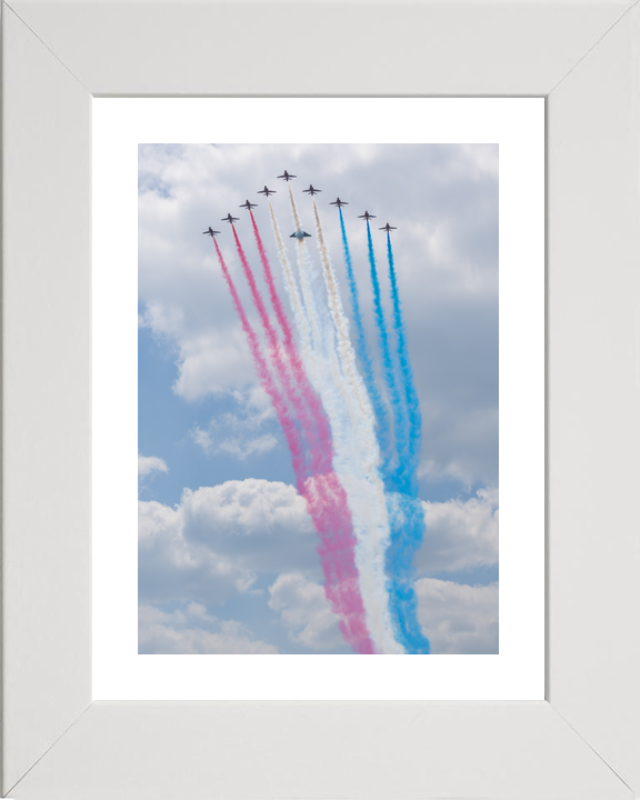 RAF Red Arrows and Typhoon Flypast Southsea Common June 2024
