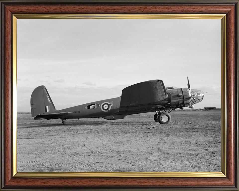 RAF Boeing B-17 Fortress Mk I at Heathfield Photo Print Royal Air Force Aircraft Wall Art Aviation Decor Posters, Prints, & Visual Artwork Hampshire Prints 10 x 8 Classic Frame No