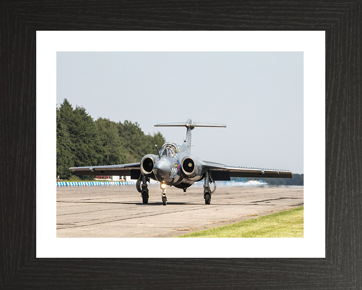 RAF Buccaneer S2B Taking off 2019 Royal Air Force Aircraft Photo Print Wall Art Aviation Decor UK Posters, Prints, & Visual Artwork Hampshire Prints 10 x 8 Black Frame Yes