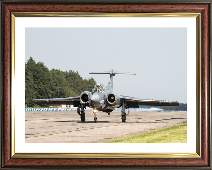 RAF Buccaneer S2B Taking off 2019 Royal Air Force Aircraft Photo Print Wall Art Aviation Decor UK Posters, Prints, & Visual Artwork Hampshire Prints 10 x 8 Classic Frame Yes