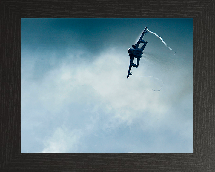 RAF Tornado GR4 from 15 Squadron in Flight Photo Print Royal Air Force Aircraft Wall Art Aviation Decor Posters, Prints, & Visual Artwork Hampshire Prints 10 x 8 Black Frame No
