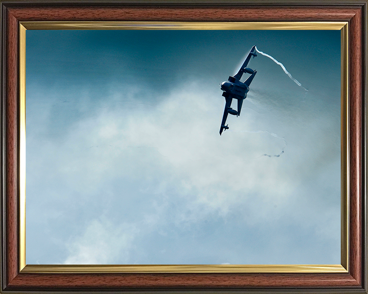 RAF Tornado GR4 from 15 Squadron in Flight Photo Print Royal Air Force Aircraft Wall Art Aviation Decor Posters, Prints, & Visual Artwork Hampshire Prints 10 x 8 Classic Frame No