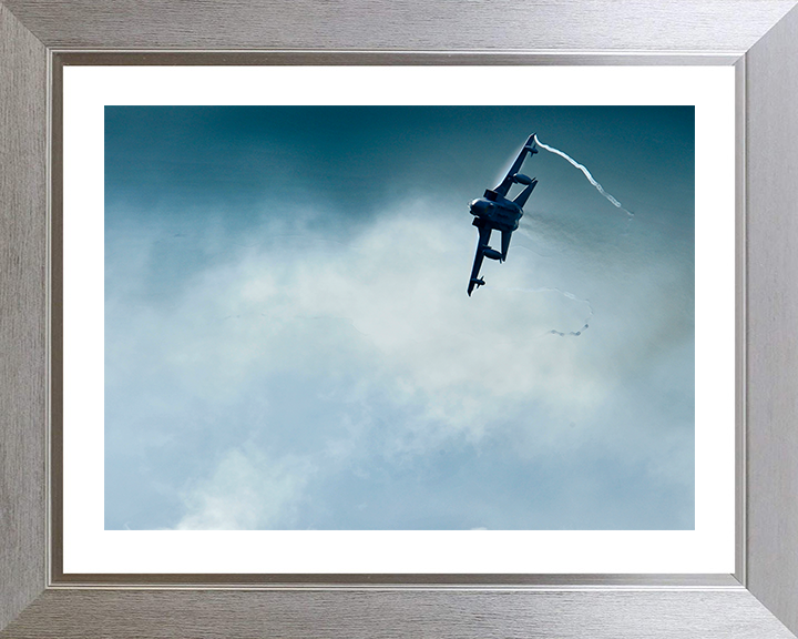 RAF Tornado GR4 from 15 Squadron in Flight Photo Print Royal Air Force Aircraft Wall Art Aviation Decor Posters, Prints, & Visual Artwork Hampshire Prints 10 x 8 Silver Frame Yes