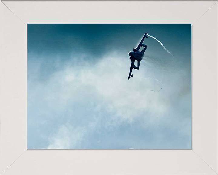 RAF Tornado GR4 from 15 Squadron in Flight Photo Print Royal Air Force Aircraft Wall Art Aviation Decor Posters, Prints, & Visual Artwork Hampshire Prints 10 x 8 White Frame No
