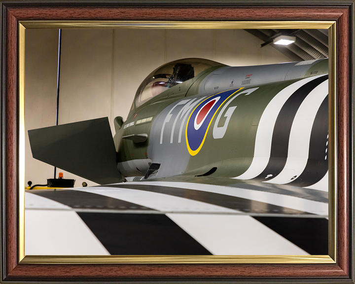 RAF Typhoon Cockpit closeup Photo Print Royal Air Force Aircraft Wall Art Aviation Decor Posters, Prints, & Visual Artwork Hampshire Prints