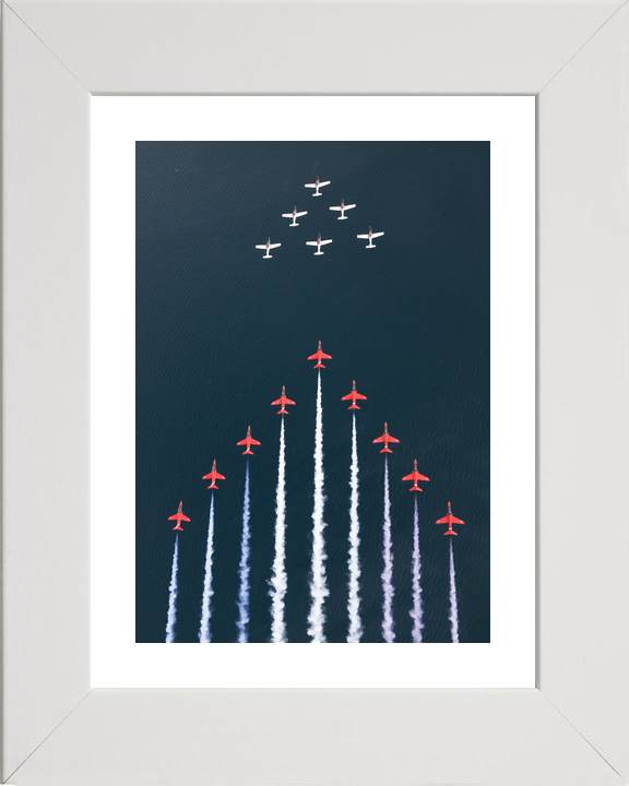 RAF Red Arrows and Wings of Storm Croatia April 2024