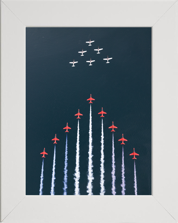 RAF Red Arrows and Wings of Storm Croatia April 2024