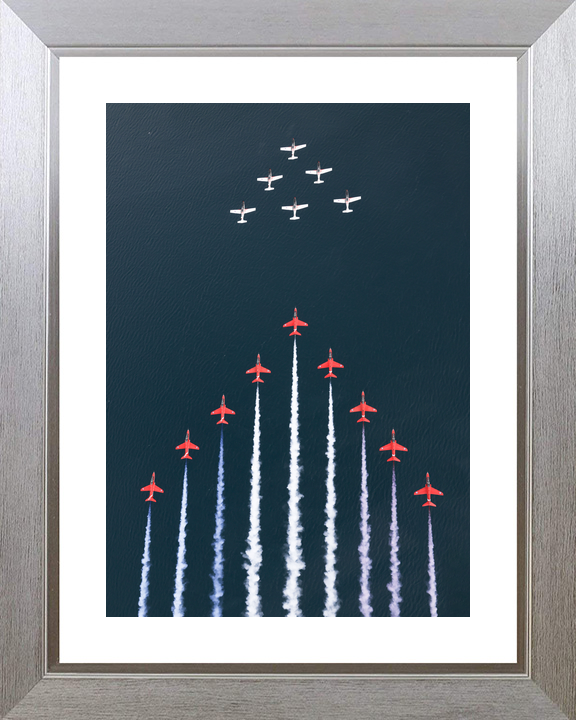 RAF Red Arrows and Wings of Storm Croatia April 2024