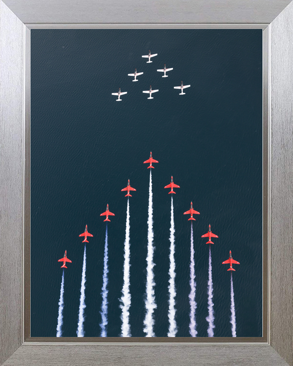 RAF Red Arrows and Wings of Storm Croatia April 2024