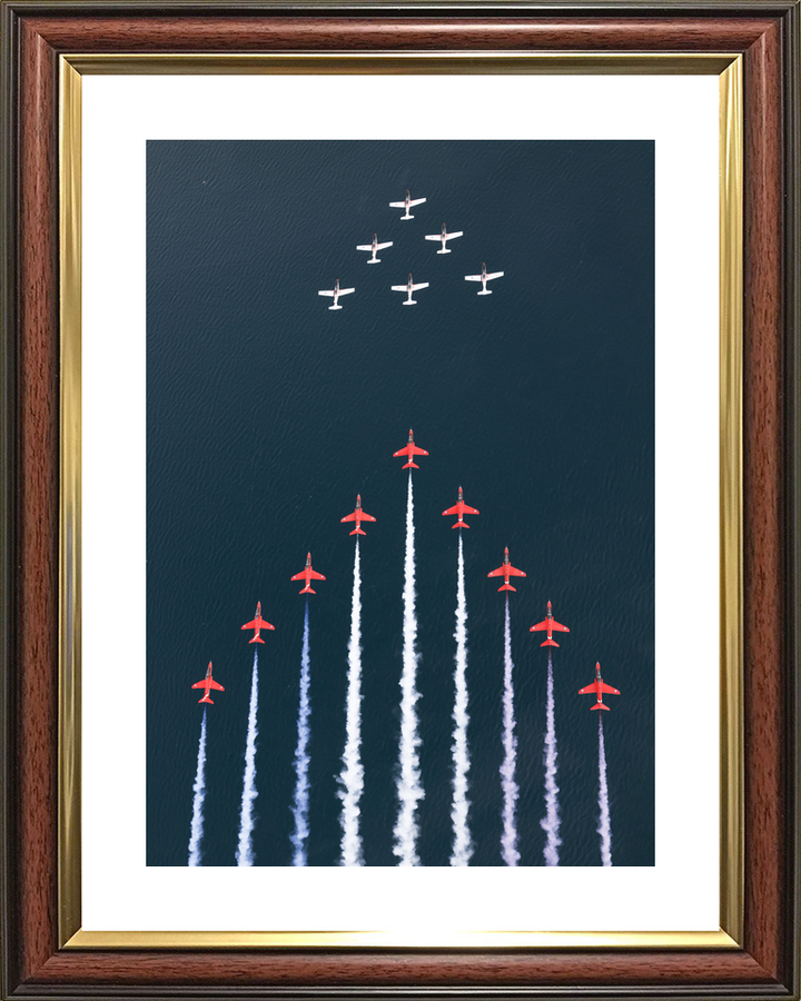 RAF Red Arrows and Wings of Storm Croatia April 2024