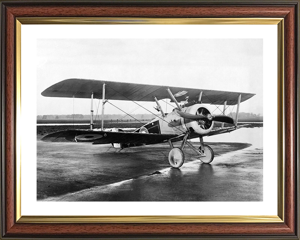 Sopwith Camel F.1 Biplane 1918 Royal Air Force Aircraft Photo Print Wall Art Aviation Decor UK Posters, Prints, & Visual Artwork Hampshire Prints 10 x 8 Classic Frame Yes