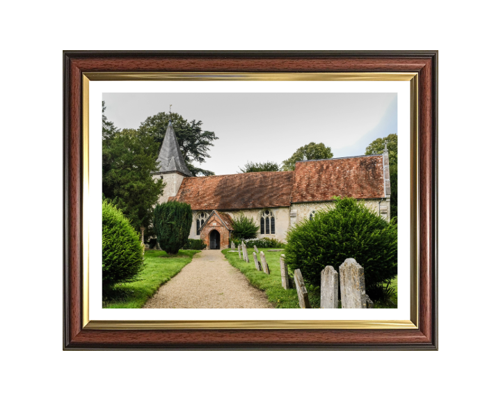 English Parish Church Farringdon Hampshire Photo Print - Canvas - Framed Photo Print - Hampshire Prints