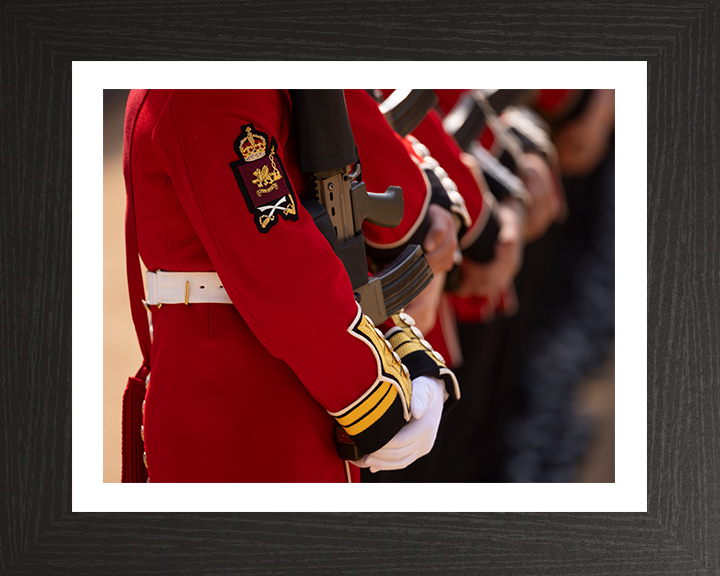 British Army Welsh Guards on Parade in London Photo Print Wall Art Military Decor Poster Posters, Prints, & Visual Artwork Hampshire Prints 10 x 8 Black Frame Yes