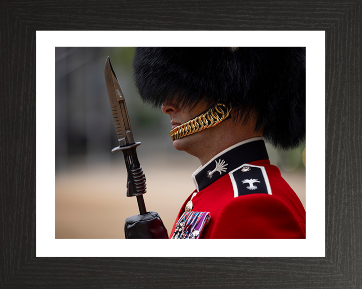 British Army Welsh Guards sergeant on Parade in London Photo Print Wall Art Military Decor Posters, Prints, & Visual Artwork Hampshire Prints 10 x 8 Black Frame Yes
