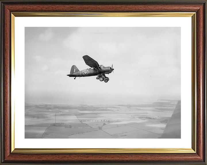 RAF Westland Lysander Mark III Photo Print Royal Air Force Aircraft Wall Art Aviation Decor Poster Posters, Prints, & Visual Artwork Hampshire Prints 10 x 8 Classic Frame Yes