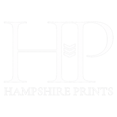 Hampshire Prints logo (white)