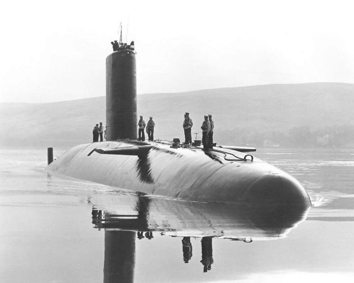 HMS Warspite (S103) Valiant Class Submarine Photo Print Starboard Reflections Royal Navy Wall Art Decor Posters, Prints, & Visual Artwork Hampshire Prints 6 x 4 No Frame No