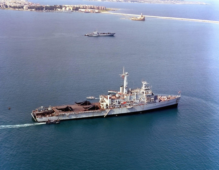 HMS Intrepid (L11) Photo Print - Starboard View - Royal Navy Fearless Class Amphibious Ship Hampshire Prints 6 x 4 No Frame No