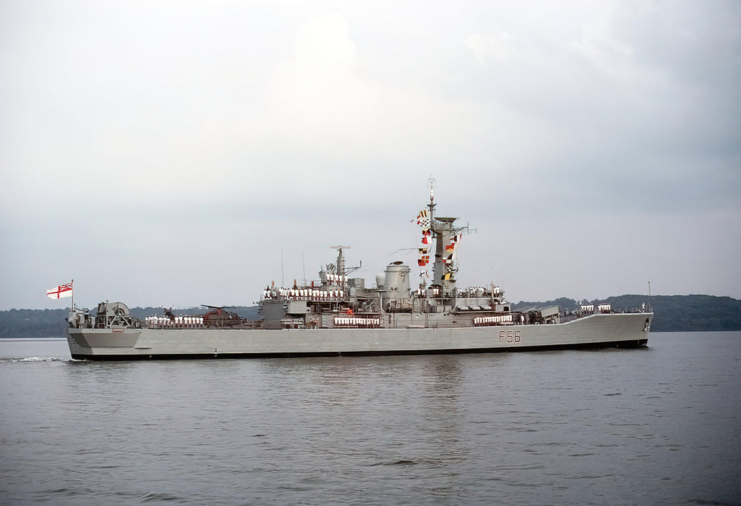 HMS Argonaut F56 | Photo Print | Framed Print | Leander Class | Frigate | Royal Navy Hampshire Prints