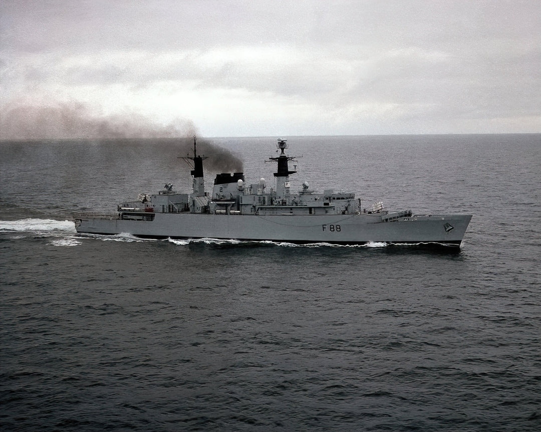 HMS Broadsword F88 Royal Navy Type 22 Frigate Photo Print or Framed Print - Hampshire Prints