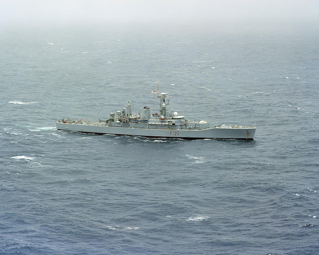 HMS Naiad F39 | Photo Print | Framed Print | Poster | Leander Class | Frigate | Royal Navy Hampshire Prints