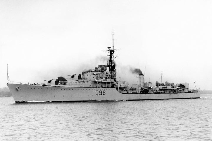 HMS Crossbow G96 (D96) Royal Navy Daring class destroyer Photo Print or Framed Print - Hampshire Prints