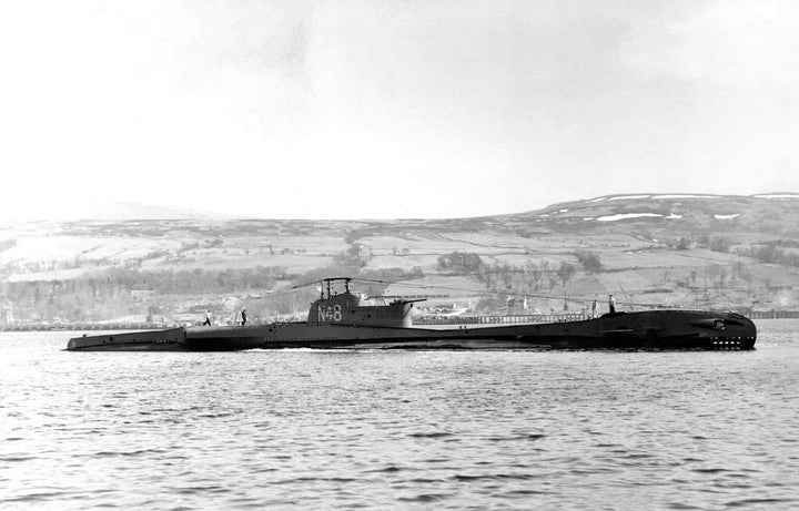 HMS Traveller N48 Royal Navy T Class submarine Photo Print or Framed Print - Hampshire Prints