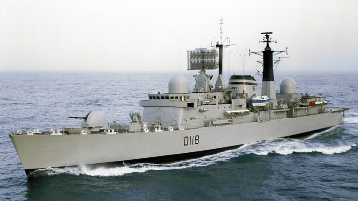 HMS Coventry D118 Royal Navy Type 42 Sheffield Class destroyer Photo Print or Framed Print - Hampshire Prints