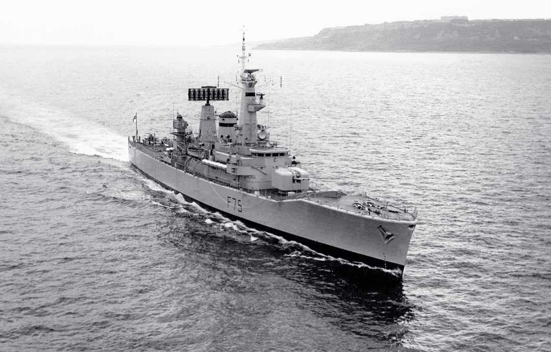 HMS Charybdis F75 Royal Navy Leander class frigate Photo Print or Framed Print - Hampshire Prints