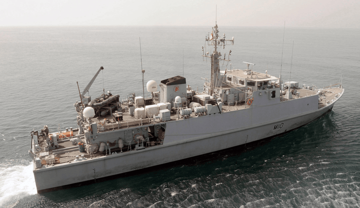 HMS Ramsey M110 | Photo Print | Framed Print | Sandown Class | Minehunter | Royal Navy Hampshire Prints