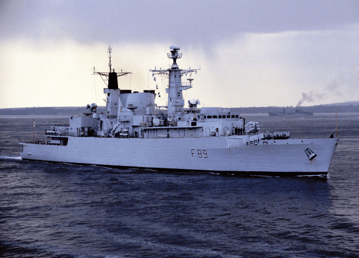 HMS Battleaxe F89 Royal Navy Type 22 Frigate Photo Print or Framed Print - Hampshire Prints