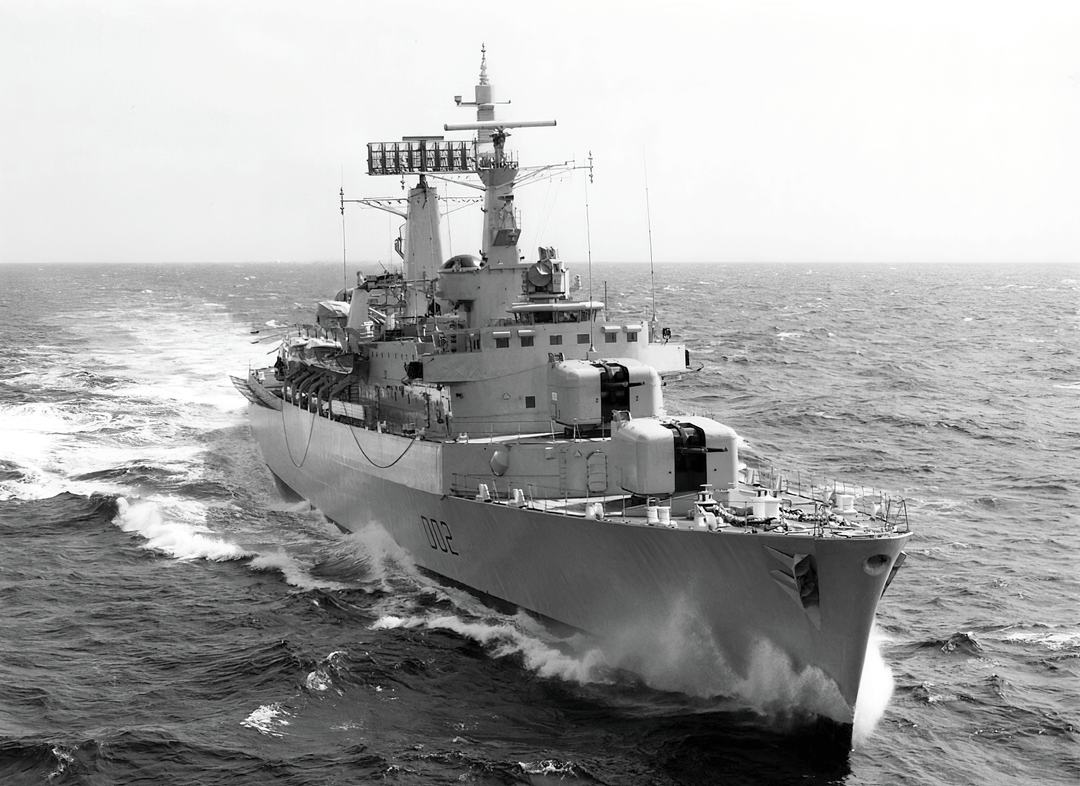 HMS Devonshire D02 Royal Navy County class destroyer Photo Print or Framed Print - Hampshire Prints