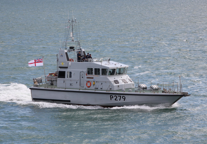 HMS Blazer P279 | Photo Print | Framed Print | Archer Class | P2000 | Patrol Vessel | Royal Navy Hampshire Prints