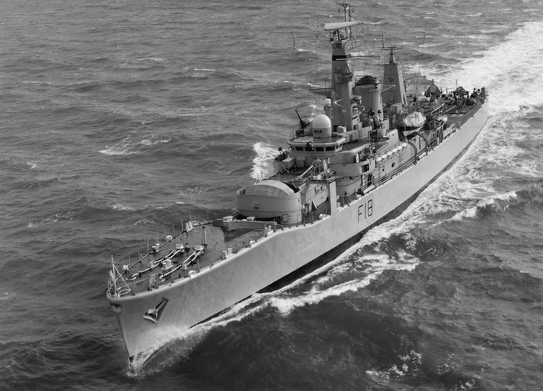 HMS Galatea F18 | Photo Print | Framed Print | Leander Class | Frigate | Royal Navy Hampshire Prints
