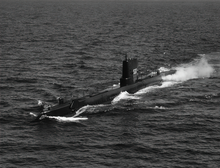 HMS Talent P337 (S37) Submarine | Photo Print | Framed Print | Poster | T Class | Royal Navy Hampshire Prints