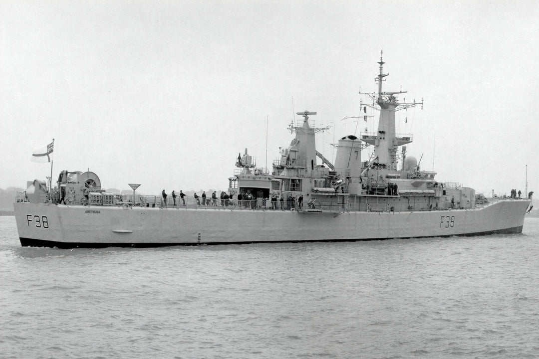 HMS Arethusa F38 | Photo Print | Framed Print | Leander Class | Frigate | Royal Navy Hampshire Prints