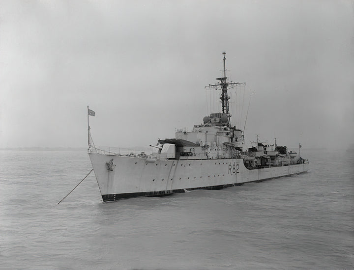 HMS Creole R82 (D82) Royal Navy C class destroyer Photo Print or Framed Print - Hampshire Prints