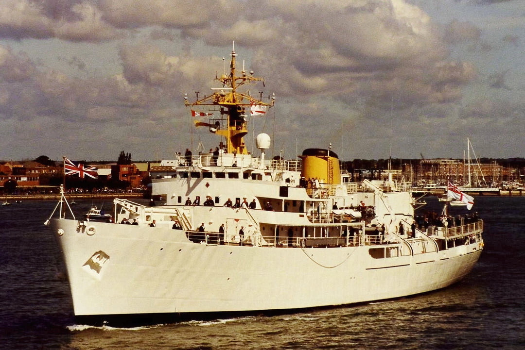 HMS Hecla A133 | Photo Print | Framed Print | Hecla Class | Survey Vessel | Royal Navy Hampshire Prints