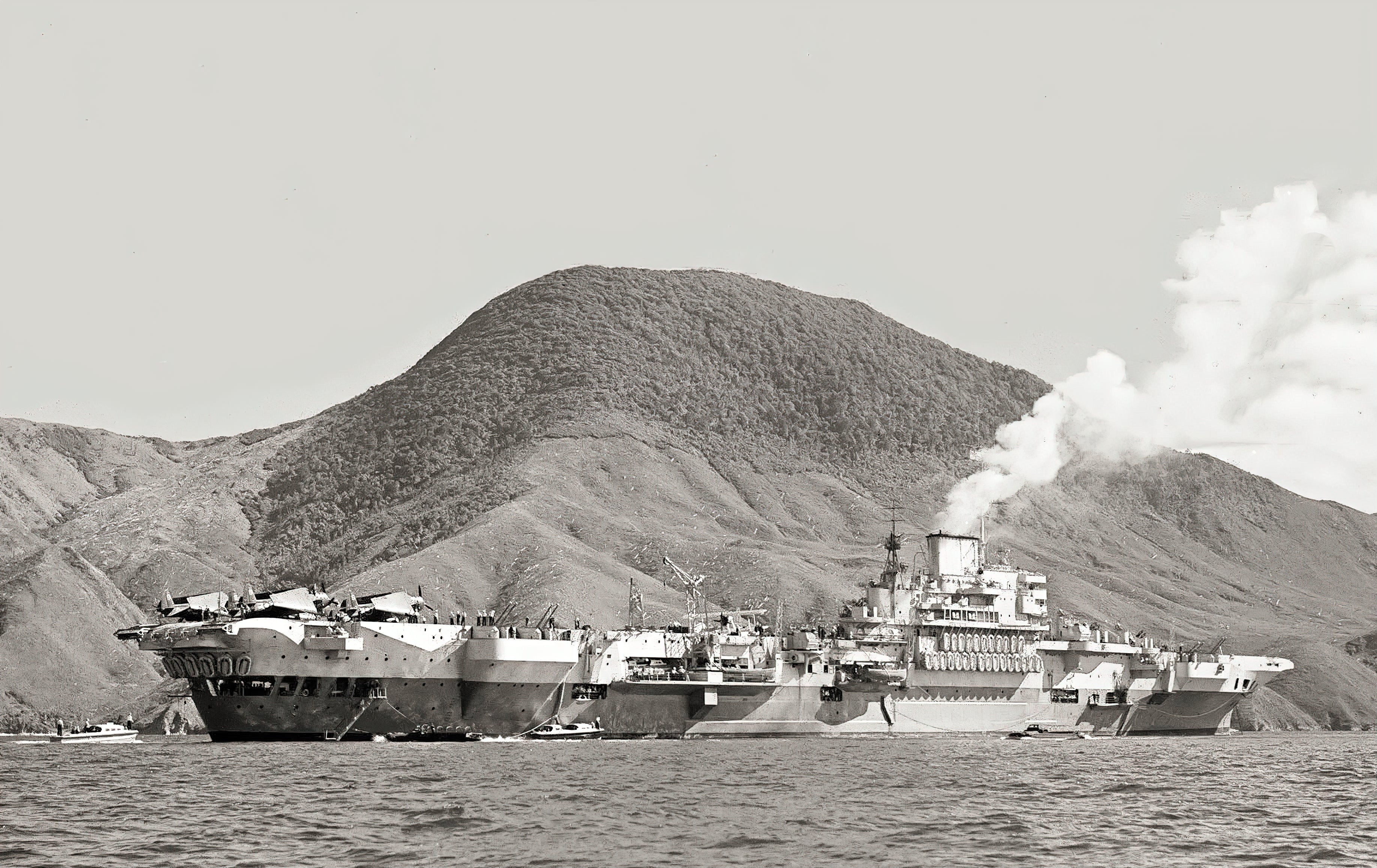 HMS Indefatigable (R10) Photo Print - Underway - Royal Navy Implacable ...