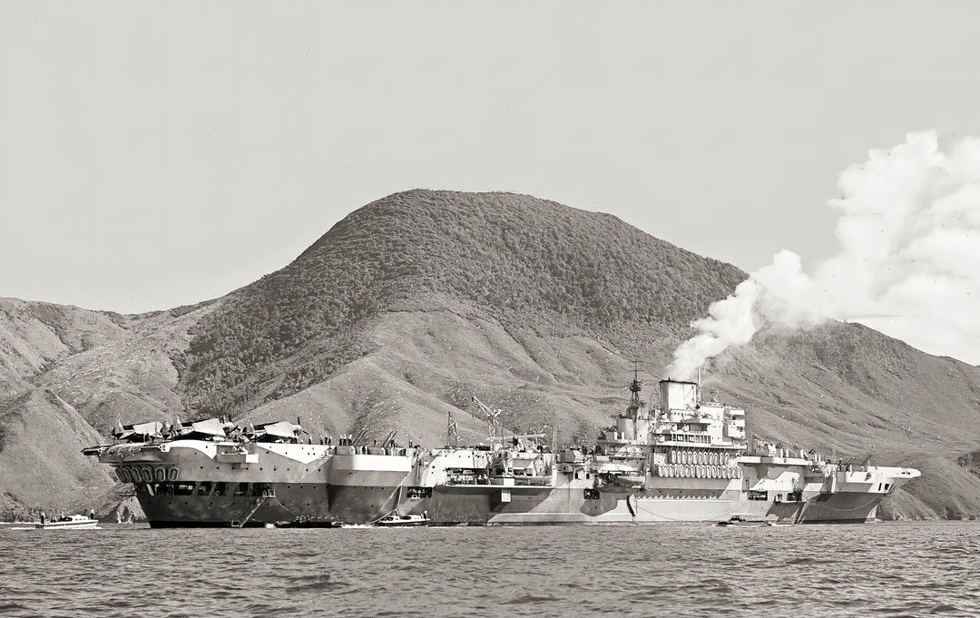 HMS Indefatigable R10 | Photo Print | Framed Print | Implacable Class | Aircraft Carrier | Royal Navy Hampshire Prints