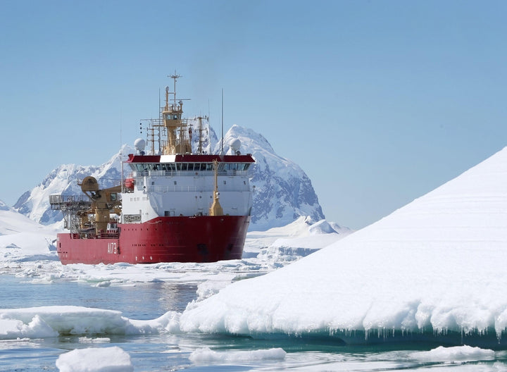 HMS Protector (A173) Photo Print - Starboard Bow View - Royal Navy Ice Patrol Vessel Hampshire Prints 6 x 4 No Frame No