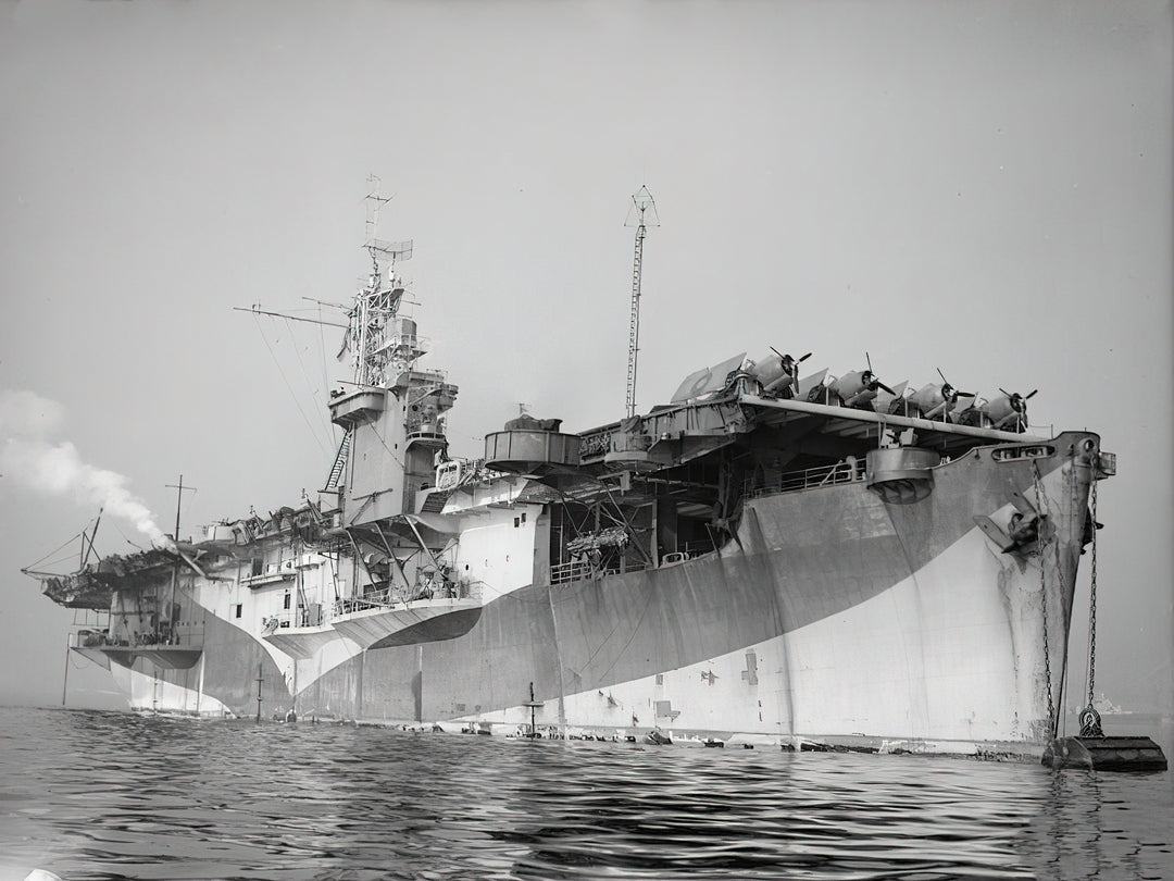 HMS Pursuer D73 | Photo Print | Framed Print | Attacker Class | Escort Carrier | Royal Navy Hampshire Prints