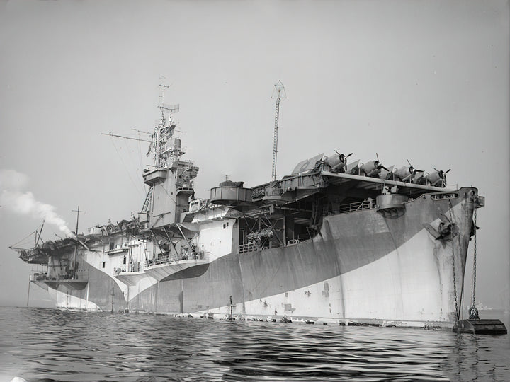 HMS Pursuer D73 | Photo Print | Framed Print | Attacker Class | Escort Carrier | Royal Navy Hampshire Prints