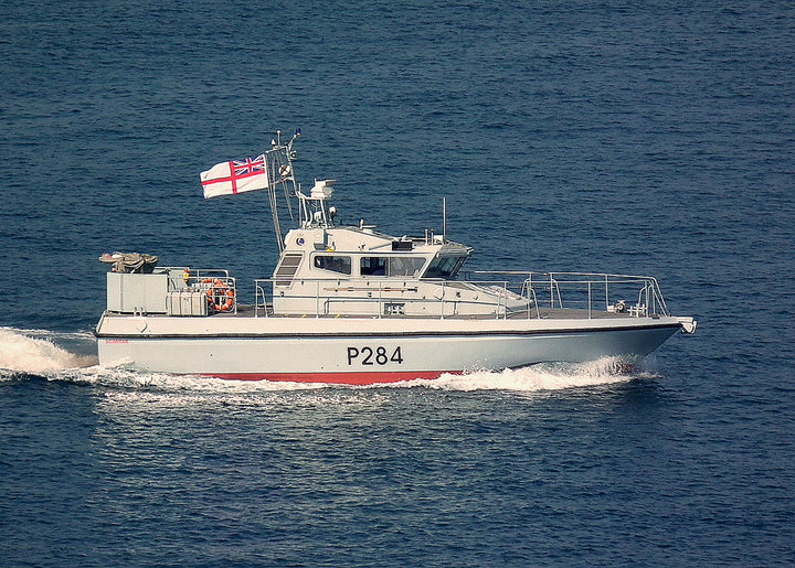 HMS Scimitar P284 | Photo Print | Framed Print | Scimitar Class | Fast Patrol Vessel | Royal Navy Hampshire Prints